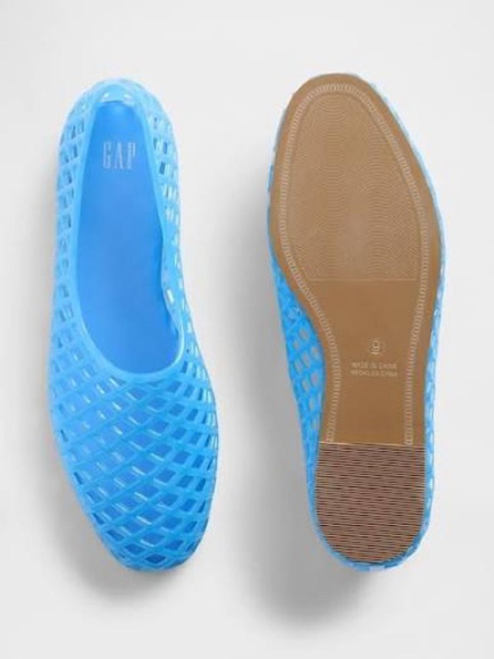 GAP Jelly Ballet Flats Slip-On 11 - Picture 3 of 7